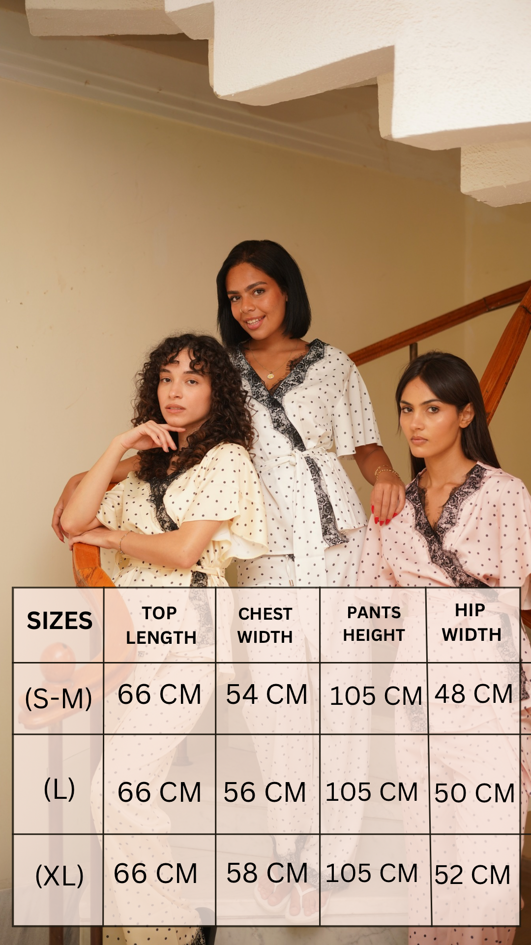 Sugar Dots pj set in pink