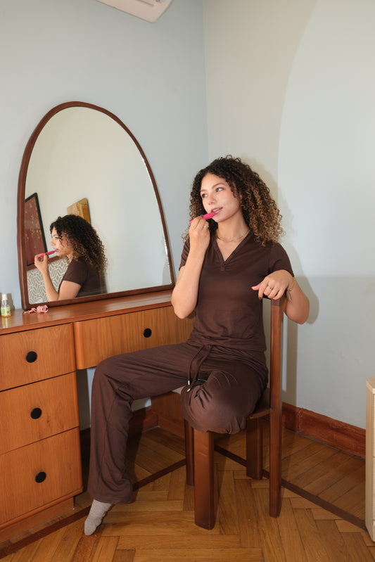 Love me pajama in Brown