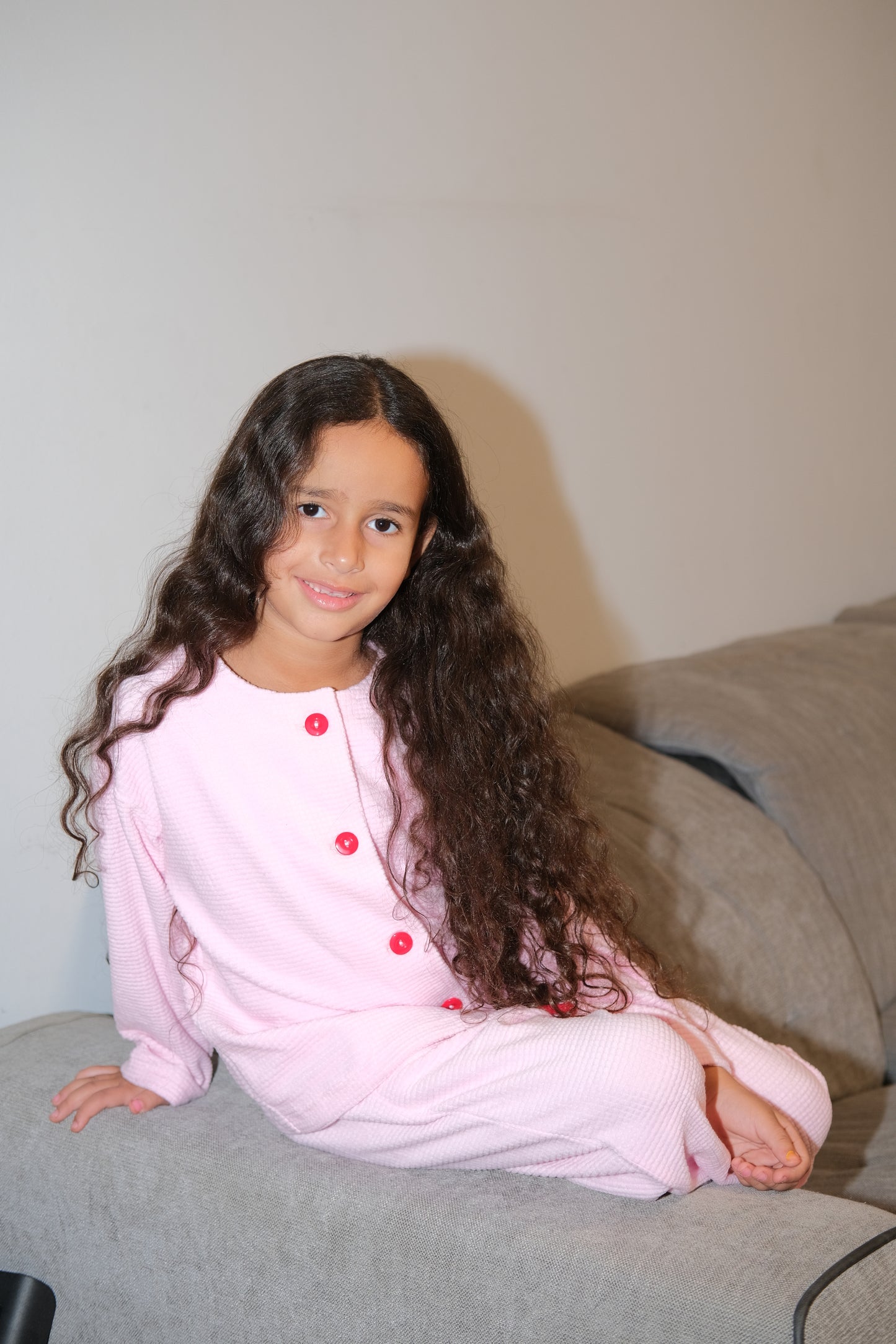 Mini Dreamy Bubbles pj in pink