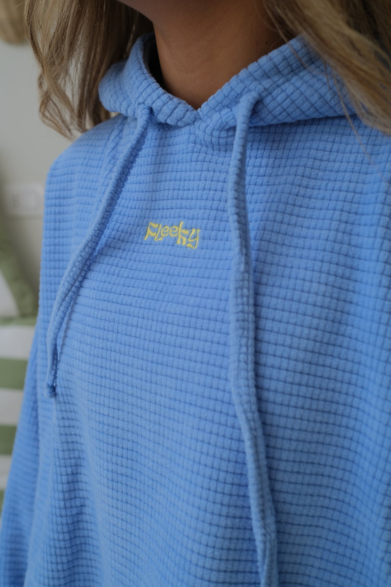 Classic Bubbles Velvet PJ In Blue