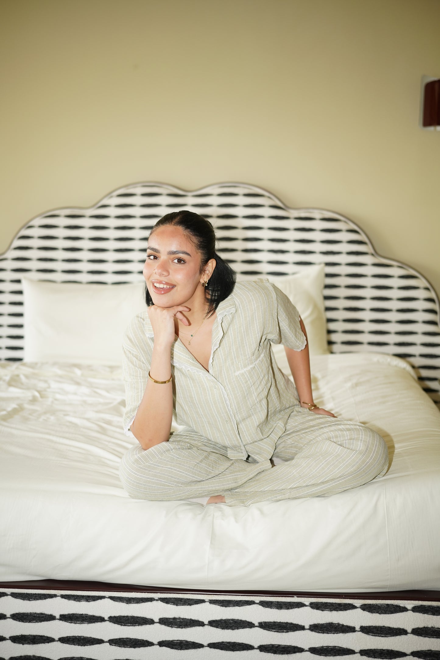 Lace crush Pj in Mint