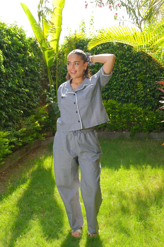 Mentally Checked Out PJ in black