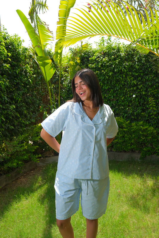 Soft Girl Season Pj in Blue