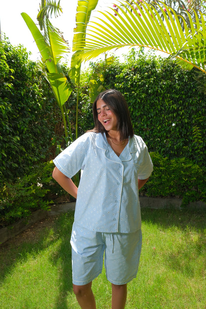 Soft Girl Season Pj in Blue