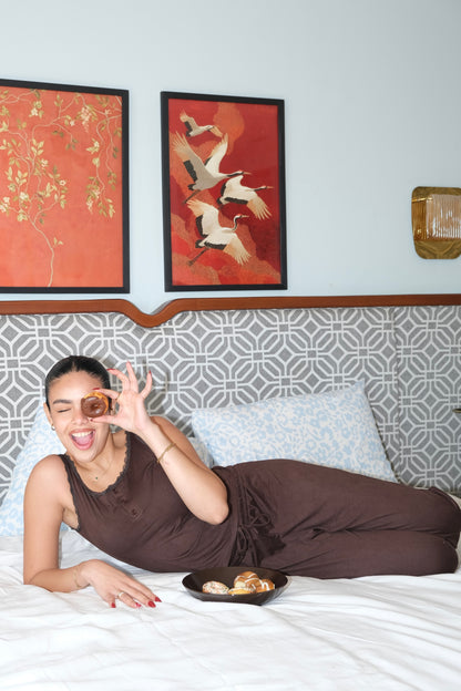 Pretty little things pj in Brown