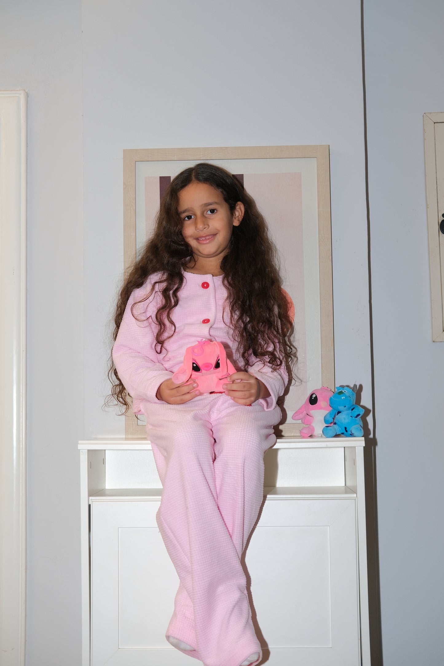 Mini Dreamy Bubbles pj in pink