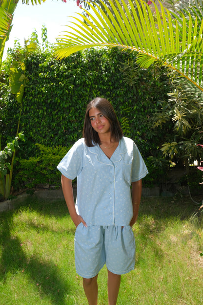 Soft Girl Season Pj in Blue