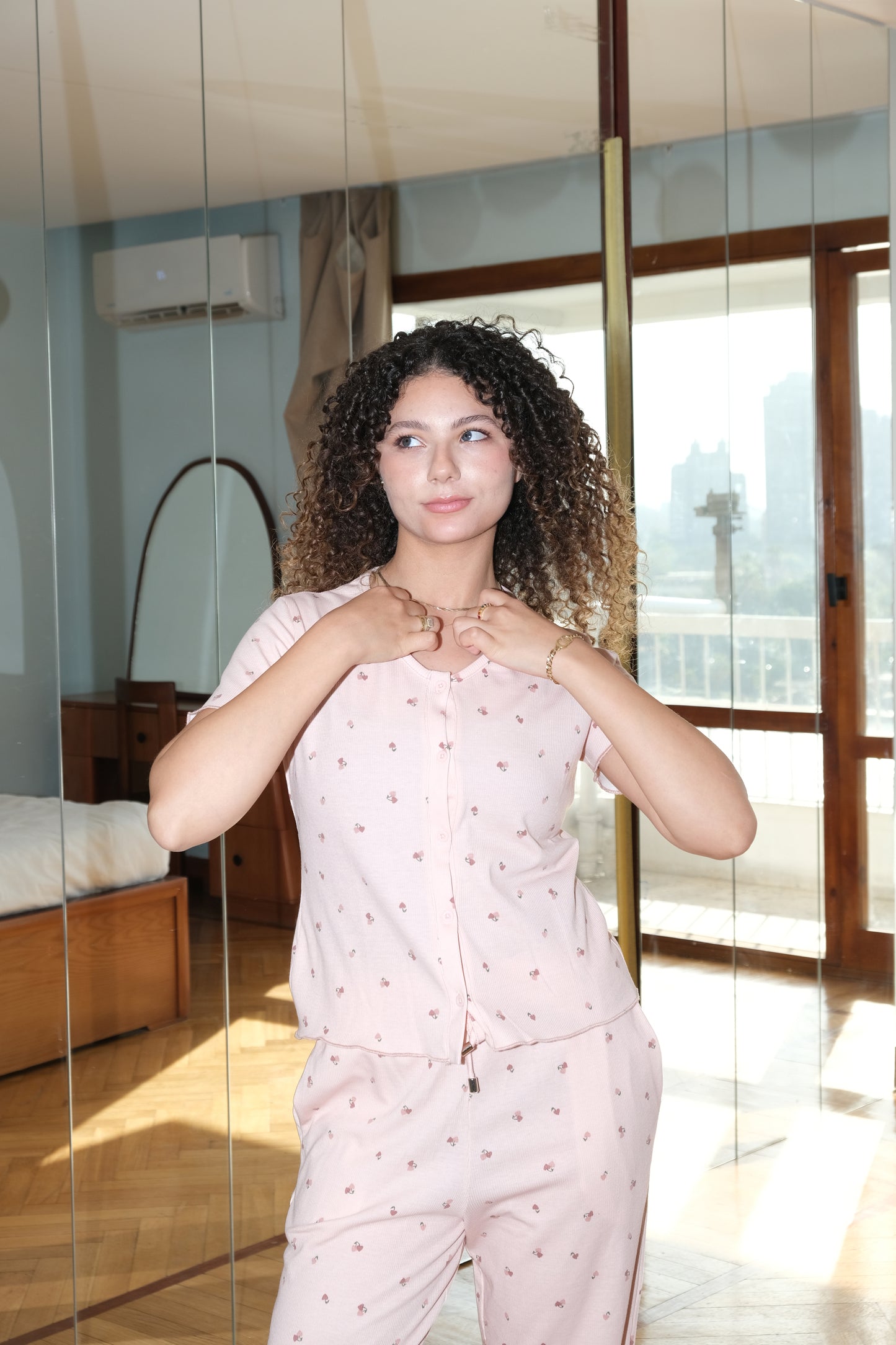 Cherry Blush pj set