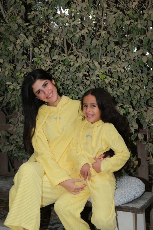 Mini Classic Bubbles PJ In Yellow