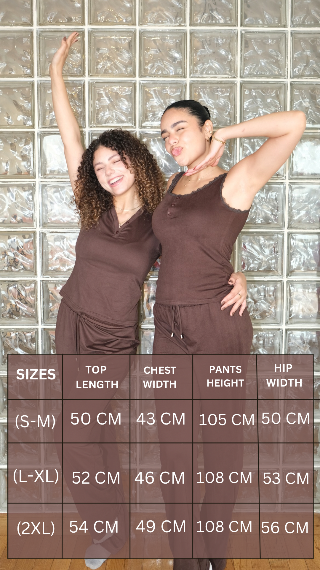 Love me pajama in Brown