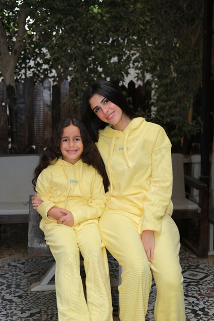 Mini Classic Bubbles PJ In Yellow