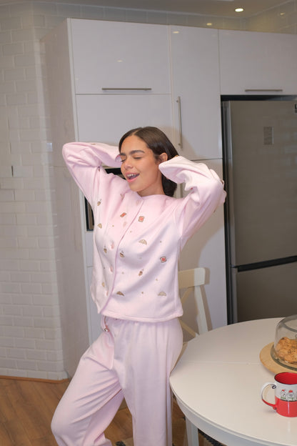Breakfast Club PJ in Pink