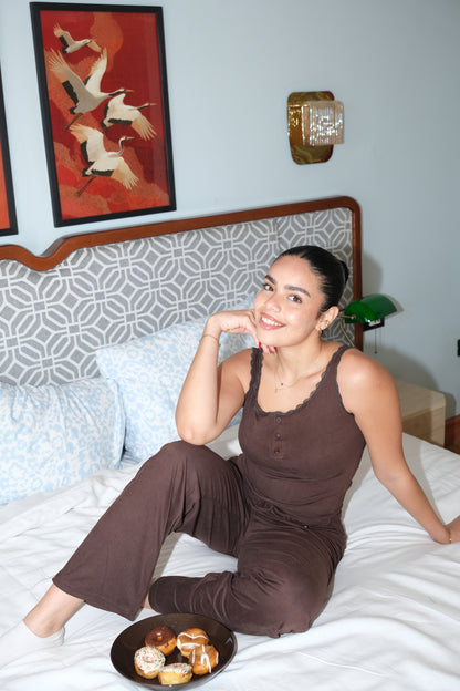 Pretty little things pj in Brown