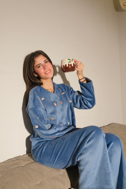 Breakfast Club PJ in Navy blue