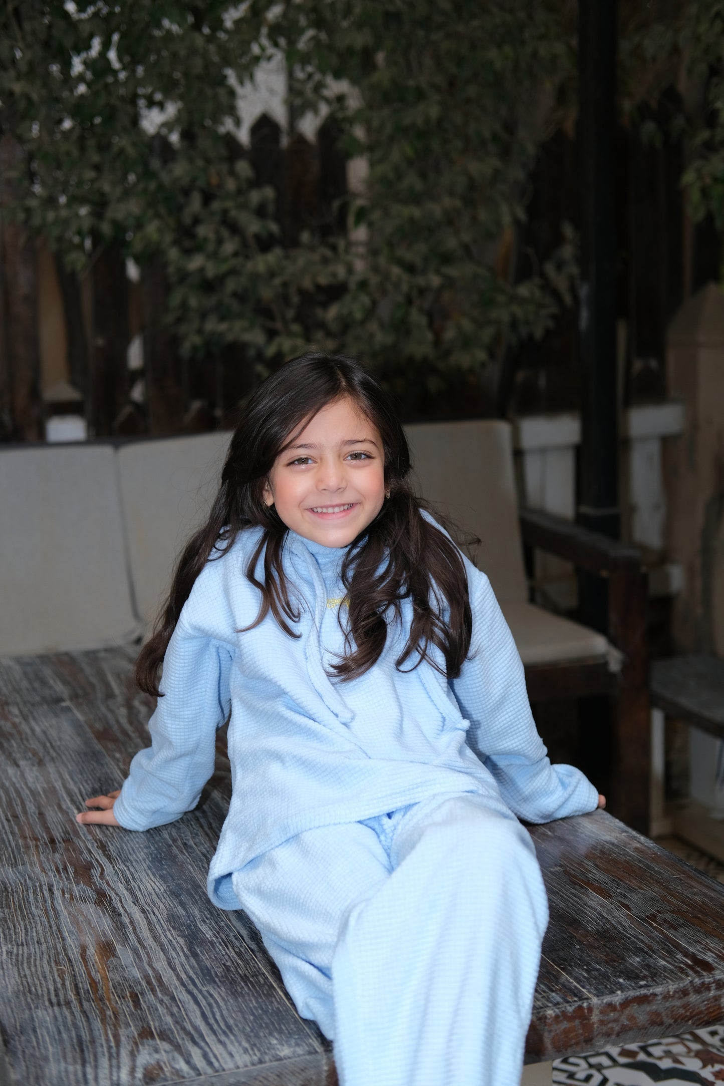 Mini Classic Bubbles PJ In baby Blue