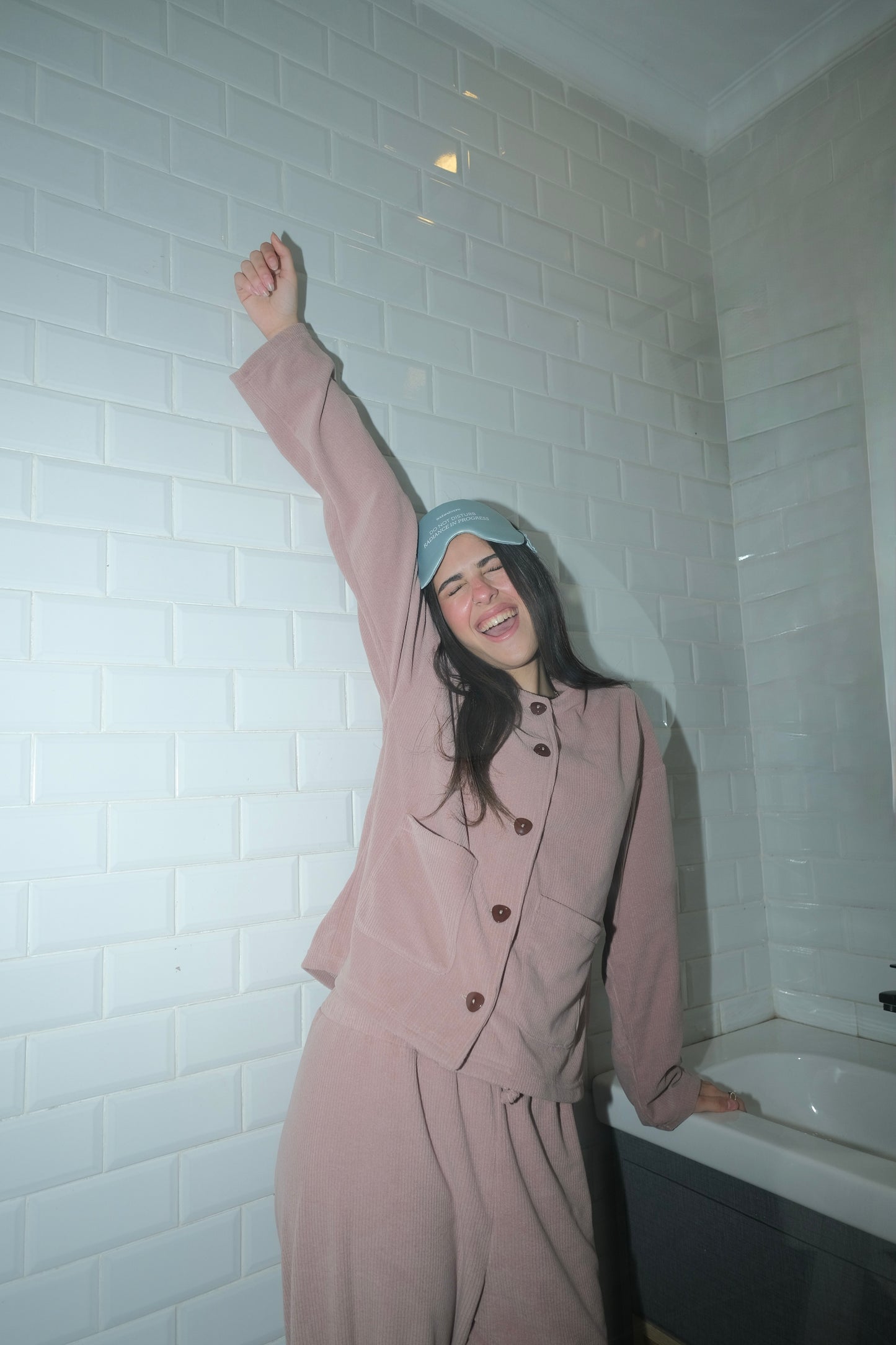 On Cloud Nine Velvet PJ in Coco Brown