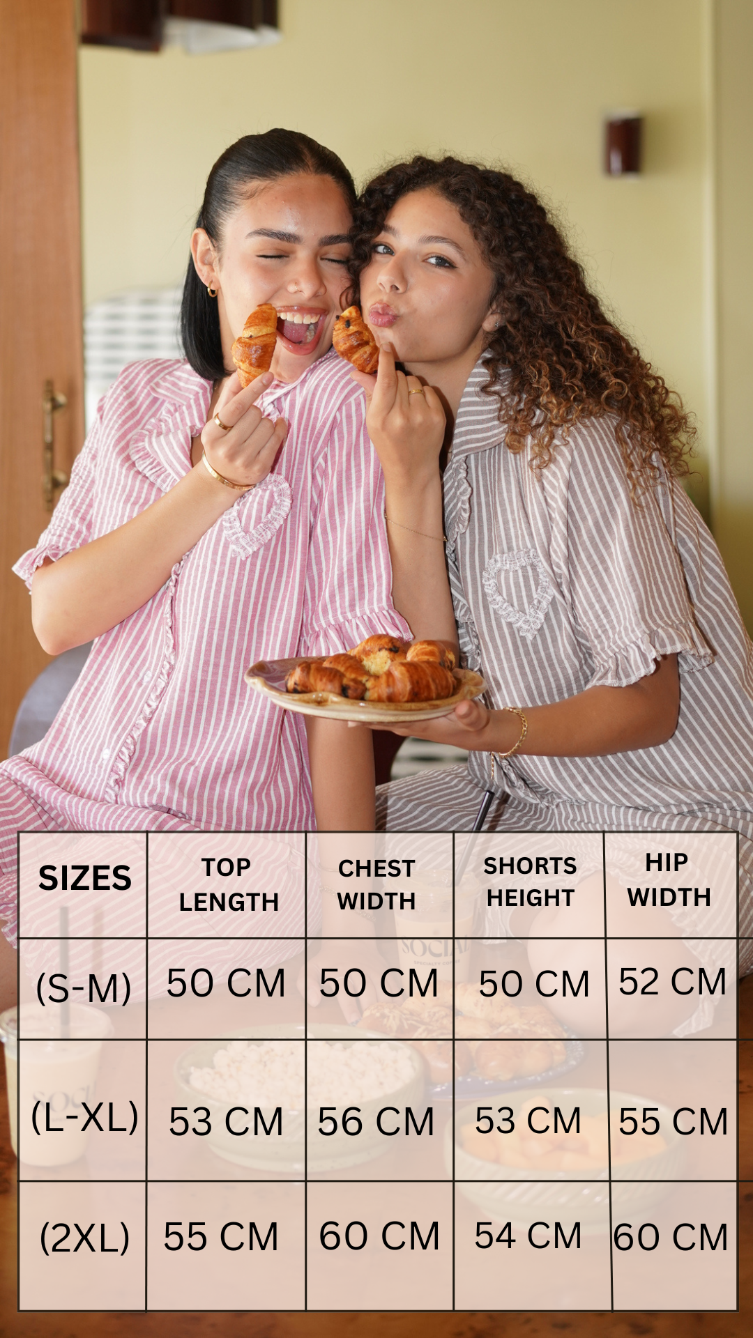Cupid Heart Pj in Hot Pink