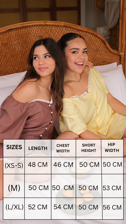Daisy Haze PJ Set In Pink Salmon